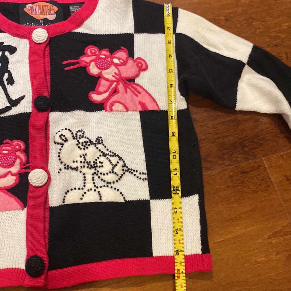 Pink Panther by Michael Simon Designer Sweater - Picture 8 of 9